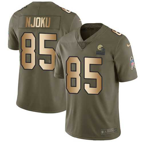 Nike Browns 85 David Njoku Olive Gold Salute To Service Limited Jersey Dzhi,We sell and wholesale Nike Browns 85 David Njoku Olive Gold Salute To Service Limited Jersey Dzhi on line form chian!